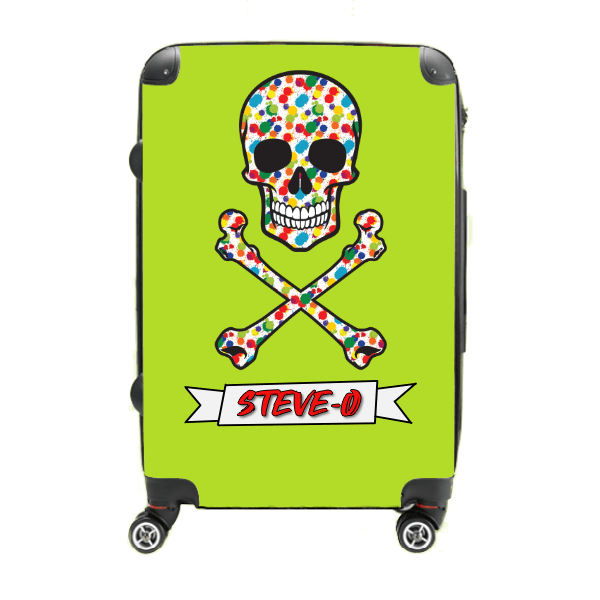 Splatter Paint Pirate - Singular Luggage