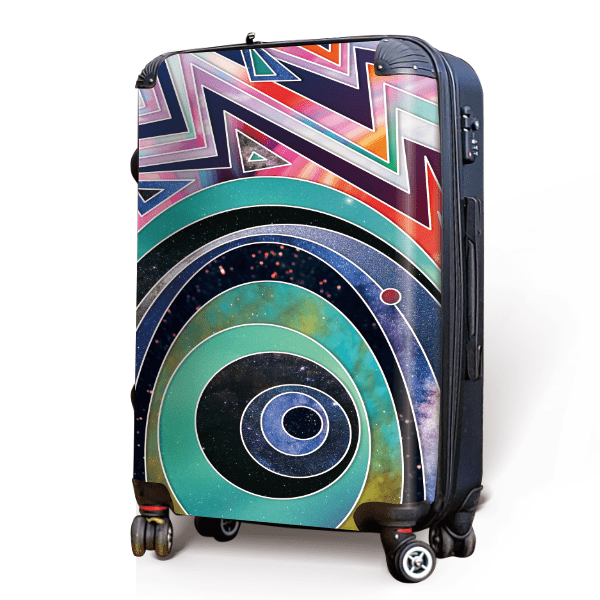 Topsy Turvy Art Luggage by HyperEchoArt - Singular Luggage
