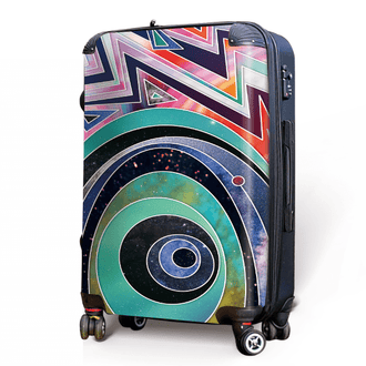 Topsy Turvy Art Luggage by HyperEchoArt - Singular Luggage